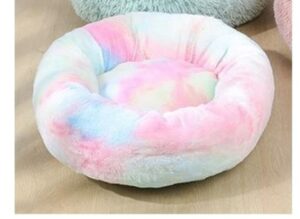 Camas para Mascotas Anti-estrés Peluditas 70 cm Multicolor