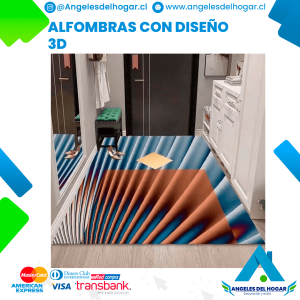alfombra 3d 58 - Angeles del Hogar