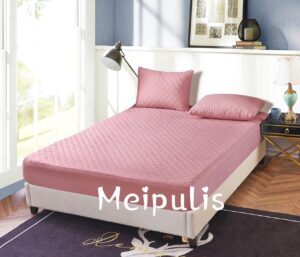 Cubrecolchón Impermeable Rosado