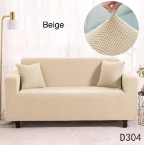 Cubre Sillón/Sofá Elástico adaptable beige