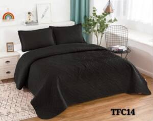Cobertor Quilt de Negro