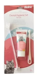 Set de higiene bucal para Gatos