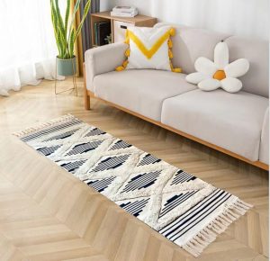 Alfombra Pasillera Estilo étnico Medidas 60x210 cm Diseño 2
