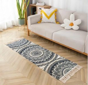 Alfombra Pasillera Estilo étnico Medidas 60x210 cm Diseño 3