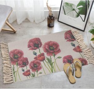 Alfombra Pasillera Estilo étnico Medidas 60x110 cm Diseño 13