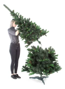 Árbol de Navidad Ramas en Dos Tonos