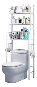 Portatil Estante Mueble Organizador De Baño 3 Niveles Repisa - Angeles del Hogar Chile