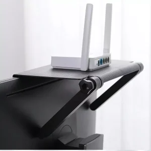 Base Estante para TV Smart TV Soporte Televisor Organizador Negro - imagen 3
