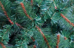 Árbol de Navidad Ramas en Dos Tonos