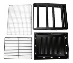 Parrillera Asador de Carbón Plegable Mini Portátil Aire Libre - imagen 4