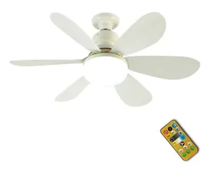 Lámpara de Ventilador de Techo LED de 40 Vatios con Control