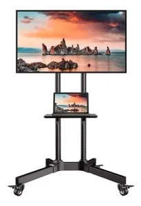 Soporte Pedestal TV Soporte Smart TV 32 - 75 Pulgadas Negro