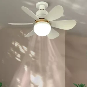 Lámpara de Ventilador de Techo LED de 40 Vatios con Control - imagen 3