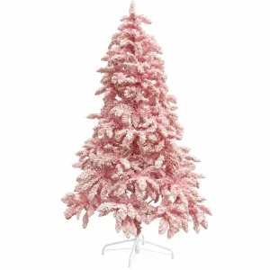Árbol de Navidad Rosado Nevado 180 cm - imagen 2