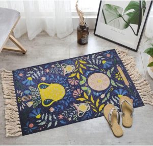 Alfombra Pasillera Estilo étnico Medidas 60x110 cm Diseño 1