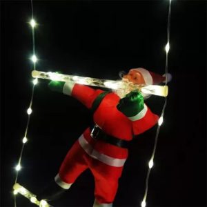 Escalera de Luces LED Multicolor con Papá Noel - imagen 3