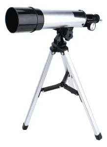 Astronómico F36050 Monocular Zoom Color Plateado