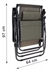 Silla Camping Plegable Reposera Portátil Playa Reforzada - imagen 3