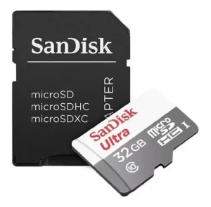 Tarjeta De Memoria Sandisk 32gb Ultra Con Adaptador Sd 32gb - Angeles del Hogar Chile