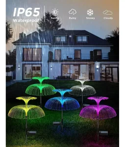 Lámpara Luces Solar Lámpara de Medusas de Doble Capa - imagen 3