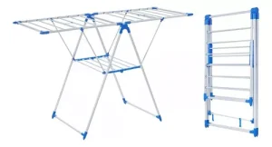 Tendedero Plegable para Secar Ropa Portátil Estructura Blanco - imagen 3