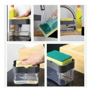 Dispensador de Jabón Lavaloza Esponja de Regalo - imagen 2