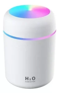 Humidificador Difusor Purificador Ultrasonico Luz LED 300ml