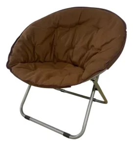 Silla Redonda Plegable Poliester - Angeles del Hogar Chile