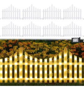 Luces LED Valla Navideña para Jardín con Estacas 2,8 m - imagen 4