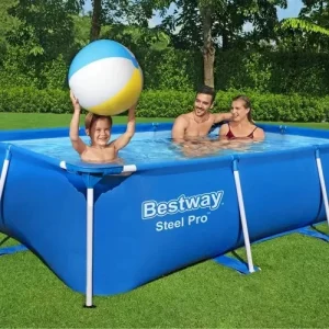 Piscina Estructural Rectangular Bestway De 1200litros - Angeles del Hogar Chile