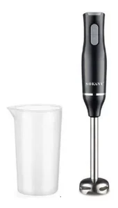 Batidora de inmersión Sokany 2 en 1 WK-1708 negra 220V 50 Hz x 60 - imagen 2