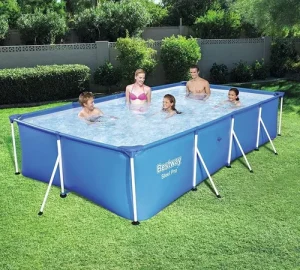 Piscina Estructural Rectangular Bestway De 1200litros - Angeles del Hogar Chile