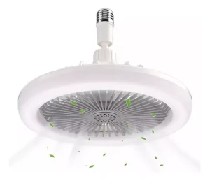 Ventilador de Techo Inteligente con 3 Velocidades 30w E27
