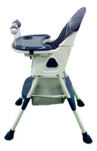 Silla Comedor Infantil para Bebé 2 en 1 Color Azul - imagen 4