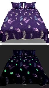 Cobertor Quilt Luminosos de Verano 2 Plazas Diseño 13
