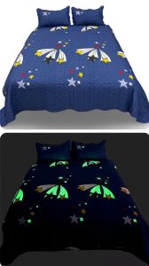 Cobertor Quilt Luminosos de Verano 2 Plazas Diseño 11