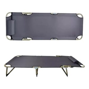Cama Silla Plegable de Playa Gris - imagen 4