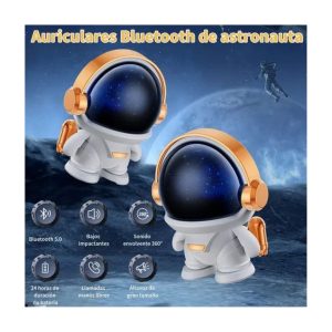 Parlante Bluetooth Astronauta Altavoz Portátil Luz - imagen 2