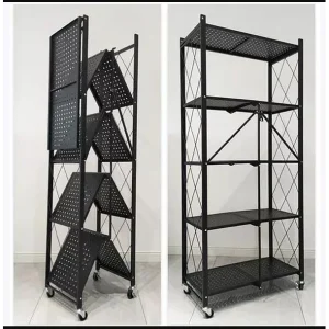 Estante Organizador Plegable Metálico Multiuso 5 Niveles - imagen 2