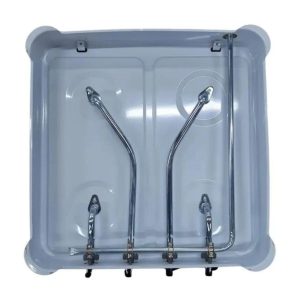 Cocina Encimera a Gas Camping con Tapa 4 Hornillas - imagen 3