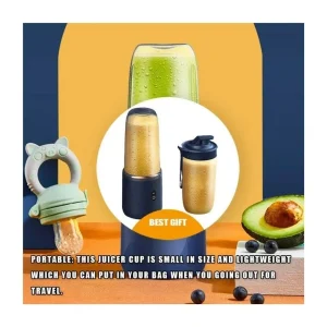 Mini Licuadora 400ML Mezclador Portátil 6 Cuchillas USB - imagen 4