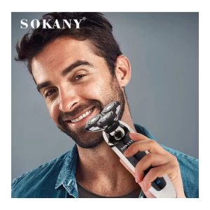 Máquina Afeitadora Eléctrica Sokany Barba Cabello SK378 - imagen 3