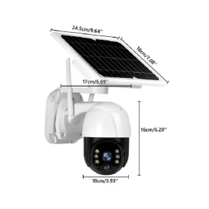 Cámara IP Solar 360 Seguridad Wifi Exterior HD 1080P - imagen 4