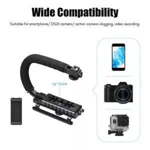 Kit para Grabación Soporte Estabilizador para Cámara Ay-49U - imagen 4