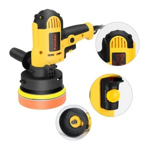 Pulidora Eléctrica Rotativa Portátil Kit Almohadillas - imagen 5