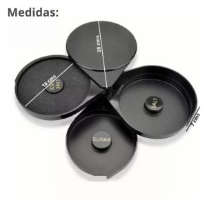 Escarchador de Bar para Vasos y Copas 3 Bandejas Giratorias - imagen 4
