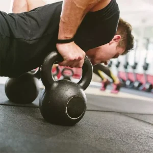 Pesa Rusa Kettlebell 8 kg Entrenamiento Fitness - imagen 3