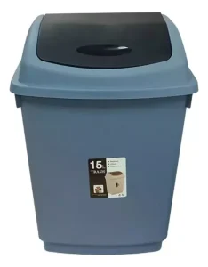 Basurero Papelero Oficina Cocina 50 Litros con Tapa - imagen 3