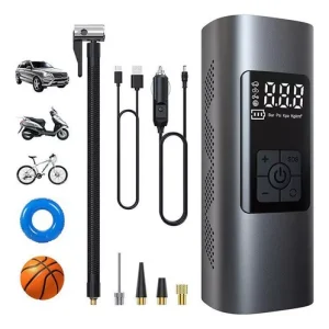 Compresor de Aire Portátil Inalámbrico Recargable de 6000 Ma - imagen 4