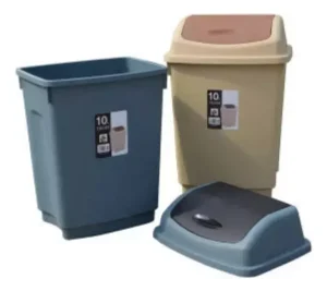 Basurero Papelero Oficina Cocina 50 Litros con Tapa